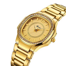 Load image into Gallery viewer, Fashion Watch Luxury Diamond Quartz Gold Wrist Watch Gifts For Women